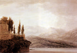  John Robert Cozens Isola Bella On Lago Maggiore - Hand Painted Oil Painting