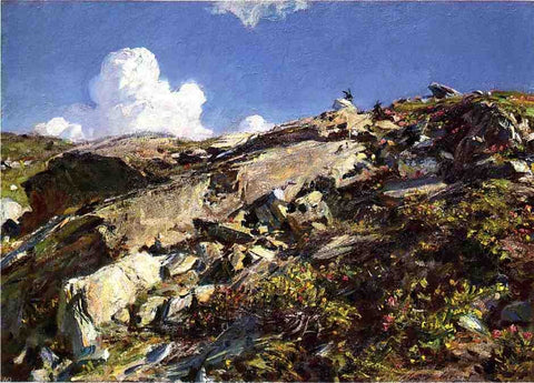  John Singer Sargent In the Alps - Hand Painted Oil Painting