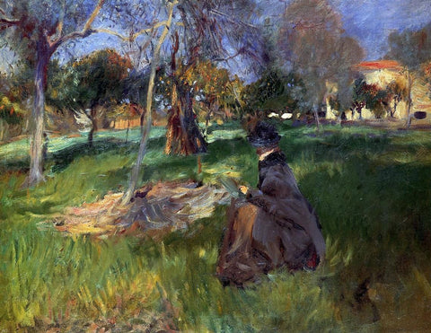  John Singer Sargent In the Orchard - Hand Painted Oil Painting