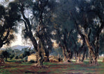  John Singer Sargent Olive Trees at Corfu - Hand Painted Oil Painting