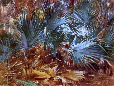  John Singer Sargent Palmettos - Hand Painted Oil Painting