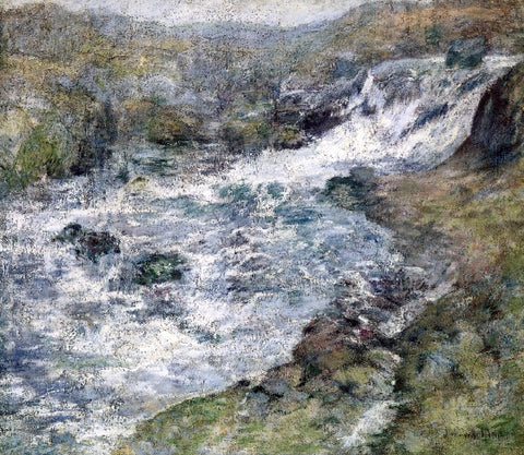  John Twachtman The Torrent - Hand Painted Oil Painting