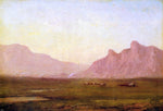  John Williamson Pink Mountains - Hand Painted Oil Painting