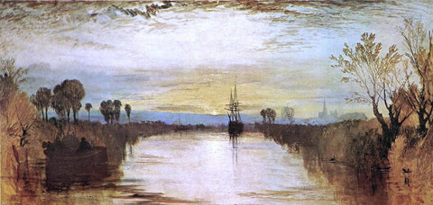  Joseph William Turner Chichester Canal - Hand Painted Oil Painting