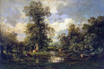  Jules Dupre Forest Landscape - Hand Painted Oil Painting