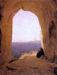  Carl Blechen Grotto in the Gulf of Naples - Hand Painted Oil Painting