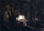  Carl Blechen The Woods near Spandau - Hand Painted Oil Painting