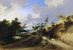  Lodewijk De Vadder A Wooded Dune Landscape - Hand Painted Oil Painting