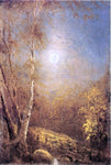  Louis Remy Mignot Morning Sun in Autumn - Hand Painted Oil Painting