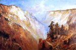  Lucien Whiting Powell Grand Canyon of the Yellowstone River - Hand Painted Oil Painting