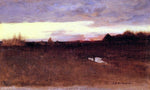  Luigi Loir Sunset - Hand Painted Oil Painting