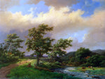  Marianus Adrianus Koekkoek The Approaching Storm - Hand Painted Oil Painting