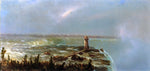  Marie-Francois-Regis Gignoux Niagara Falls - Hand Painted Oil Painting