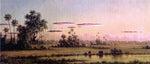  Martin Johnson Heade Florida Sunset with Two Cows - Hand Painted Oil Painting