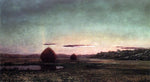  Martin Johnson Heade Marsh Scene, Sunset - Sketch - Hand Painted Oil Painting
