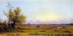  Martin Johnson Heade Sunset Marsh (also known as Sinking Sun) - Hand Painted Oil Painting