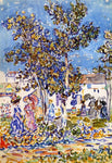  Maurice Prendergast Spring Promenade - Hand Painted Oil Painting