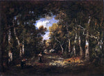  Narcisse Virgilio Diaz De la Pena  The Forest of Fountainebleau - Hand Painted Oil Painting