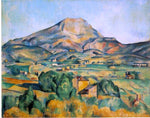  Paul Cezanne A Mont Sainte-Victoire (Barnes) Scene - Hand Painted Oil Painting