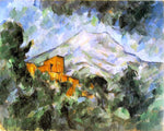  Paul Cezanne Mont Sainte-Victoire and Chateau Noir - Hand Painted Oil Painting