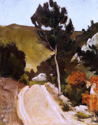  Paul Cezanne Winding Road in Provence - Hand Painted Oil Painting