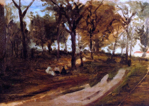 Paul Gauguin In the Forest, Saint-Cloud (sketch) - Hand Painted Oil Painting
