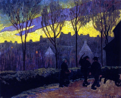  Paul Serusier Evening - Hand Painted Oil Painting