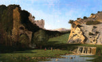  Paul-Camille Guigou River Valley at Lourmarin - Hand Painted Oil Painting