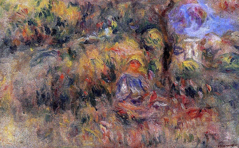  Pierre Auguste Renoir Landscape (sketch) - Hand Painted Oil Painting