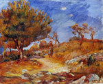  Pierre Auguste Renoir Landscape: Woman under a Tree - Hand Painted Oil Painting