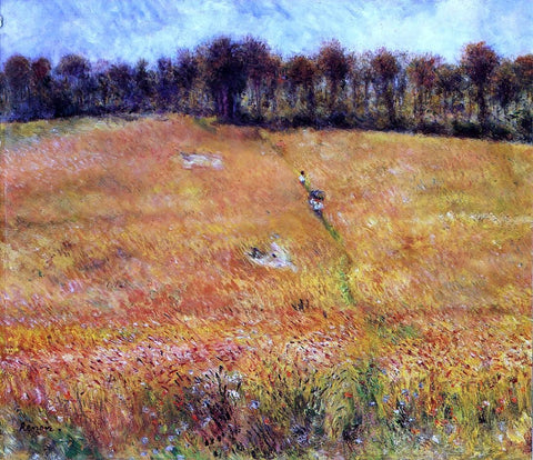  Pierre Auguste Renoir Path through the High Grass - Hand Painted Oil Painting