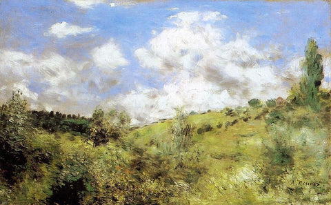  Pierre Auguste Renoir Strong Wind (also known as Gust of Wind) - Hand Painted Oil Painting