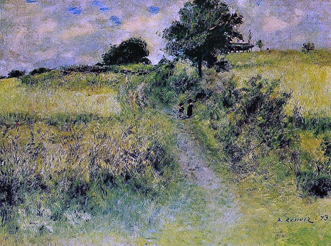  Pierre Auguste Renoir The Field - Hand Painted Oil Painting