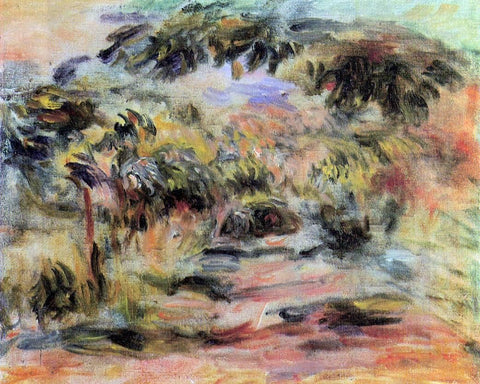  Pierre Auguste Renoir The Footpath - Hand Painted Oil Painting