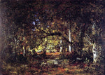  Theodore Rousseau Forest Interior - Hand Painted Oil Painting