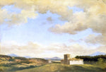  Pierre-Henri De Valenciennes Villa near Rome - Hand Painted Oil Painting