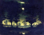  Ralph Albert Blakelock Enchanted Pool - Hand Painted Oil Painting