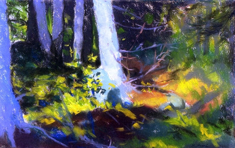  Robert Henri Under the Trees - Monhegan - Hand Painted Oil Painting