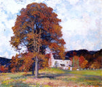  Robert Vonnoh Autumn Hillside & My Studio - Hand Painted Oil Painting