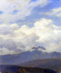  Robert Zund A View Of Mount Pilatus - Hand Painted Oil Painting