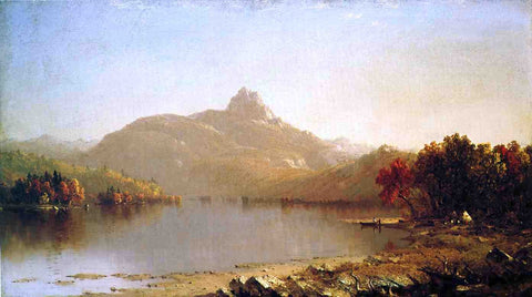  Sanford Robinson Gifford An October Afternoon - Hand Painted Oil Painting