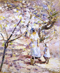  Theodore Robinson In the Orchard - Hand Painted Oil Painting