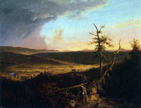  Thomas Cole View on the Schoharie - Hand Painted Oil Painting