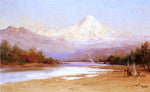  Thomas Hill Mount Hood - Hand Painted Oil Painting