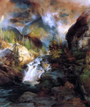 Thomas Moran Children of the Mountain - Hand Painted Oil Painting