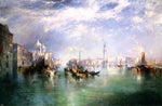  Thomas Moran Entrance to the Grand Canal, Venice - Hand Painted Oil Painting