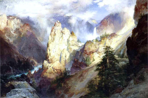  Thomas Moran Landscape - Hand Painted Oil Painting