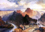  Thomas Moran Summer, Amphitheatre, Colorado River, Utah Territory - Hand Painted Oil Painting
