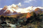  Thomas Moran The Teton Range - Hand Painted Oil Painting