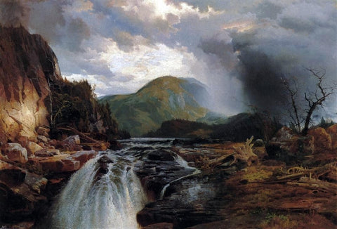  Thomas Moran The Wilds of Lake Superior - Hand Painted Oil Painting